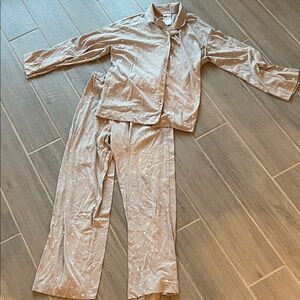 H&M Cream Pajama Set